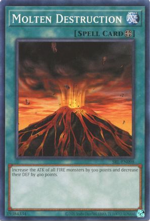 Molten Destruction (SRL-EN098) - Spell Ruler (25th Anniversary Edition) Unlimited