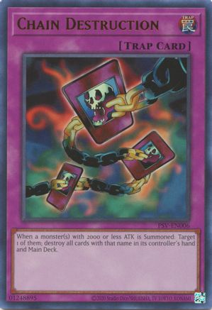 Chain Destruction (PSV-EN006) - Pharaoh's Servant (25th Anniversary Edition) Unlimited