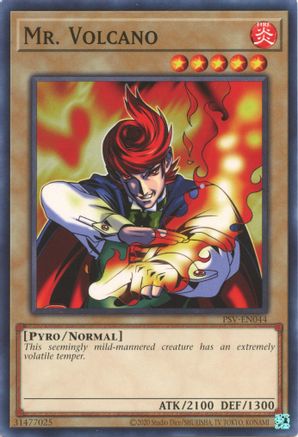 Mr. Volcano (PSV-EN044) - Pharaoh's Servant (25th Anniversary Edition) Unlimited