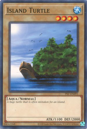 Island Turtle (PSV-EN095) - Pharaoh's Servant (25th Anniversary Edition) Unlimited