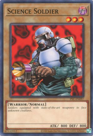 Science Soldier (PSV-EN097) - Pharaoh's Servant (25th Anniversary Edition) Unlimited