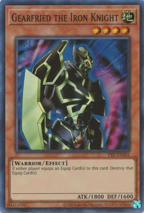 Gearfried the Iron Knight (PSV-EN101) - Pharaoh's Servant (25th Anniversary Edition) Unlimited