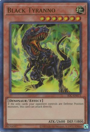 Black Tyranno (IOC-EN075) - Invasion of Chaos (25th Anniversary Edition) Unlimited