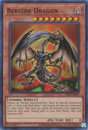 Berserk Dragon (DCR-EN019) - Dark Crisis (25th Anniversary Edition) Unlimited