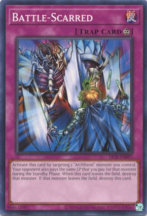Battle-Scarred (DCR-EN097) - Dark Crisis (25th Anniversary Edition) Unlimited