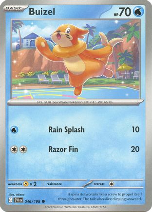 Buizel 046  SV01 Scarlet & Violet Base Set - Common