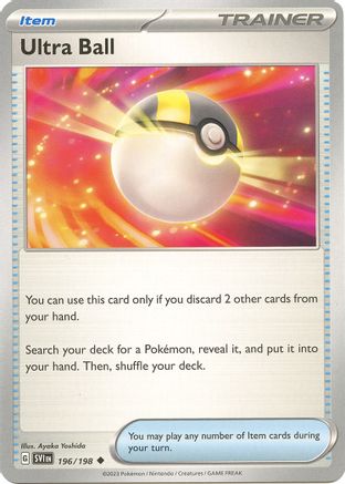 Ultra Ball 196  SV01 Scarlet & Violet Base Set - Uncommon