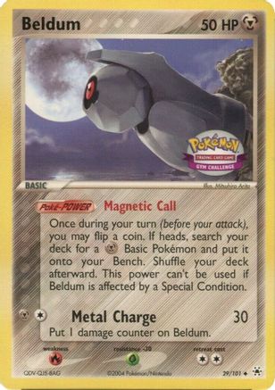 Beldum (Gym Challenge) 029/101  Miscellaneous Cards & Products - Uncommon