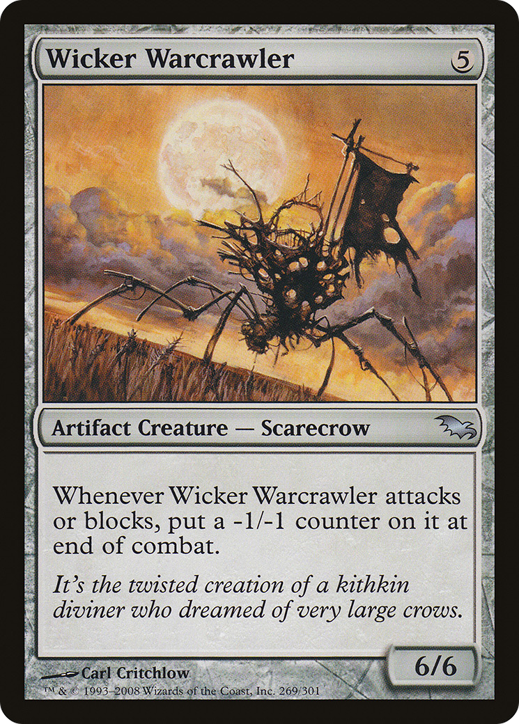 Wicker Warcrawler (SHM-269) - Shadowmoor