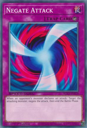 Negate Attack (SGX3-ENB18) - Speed Duel GX: Duelists of Shadows 1st Edition