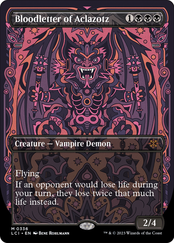 Bloodletter of Aclazotz (Borderless) (LCI-336) - The Lost Caverns of Ixalan