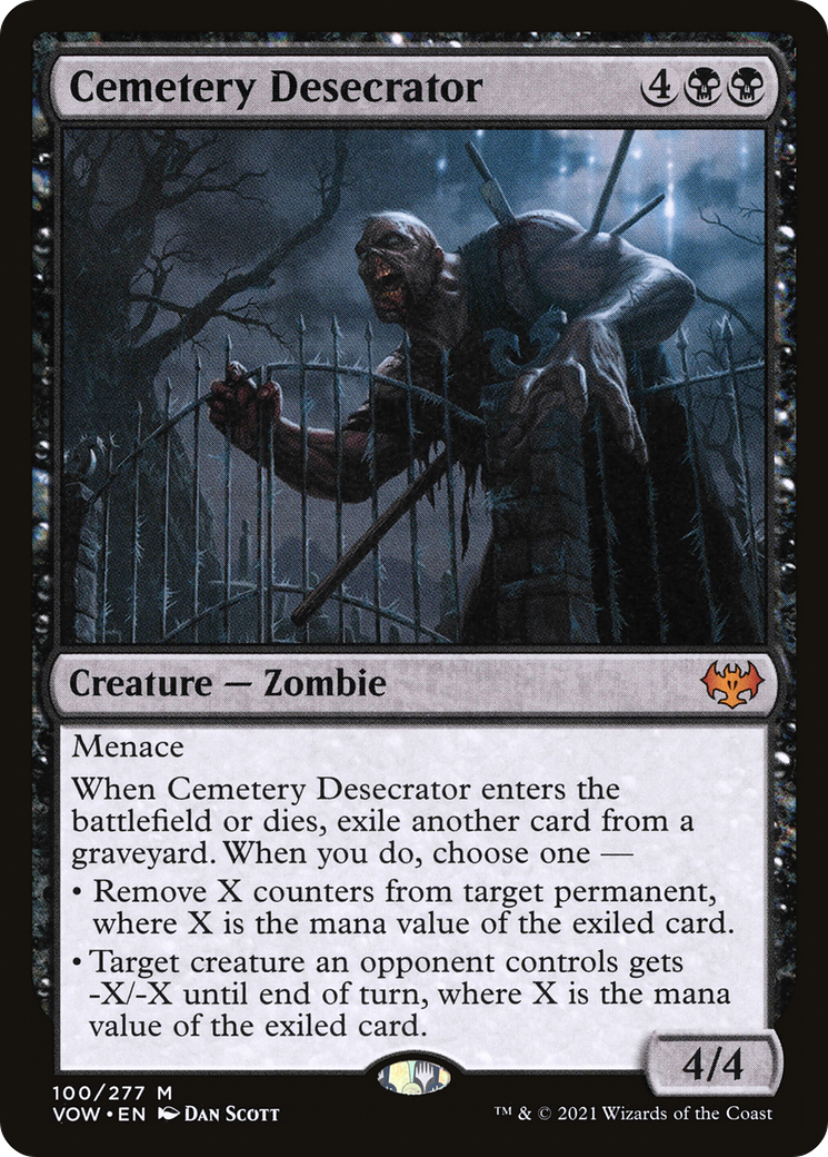 Cemetery Desecrator (VOW-100) - Innistrad: Crimson Vow