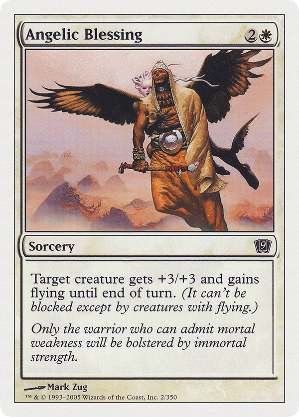 Angelic Blessing (9ED-002) - 9th Edition Foil