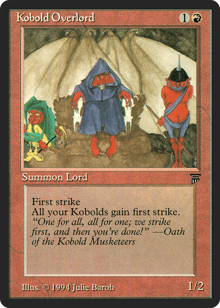 Kobold Overlord (LEG-) - Legends