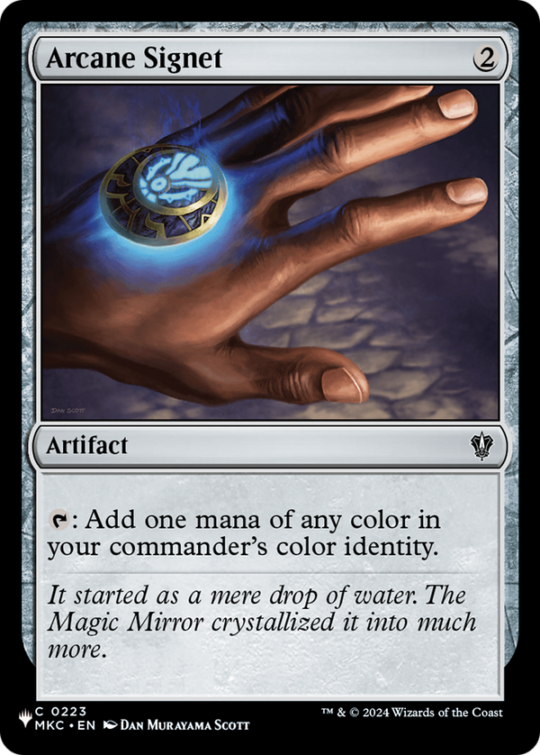 Arcane Signet (MKC) (LIST-0223) - The List