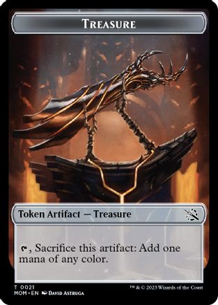 Treasure Token (0021) (MOM-021) - March of the Machine