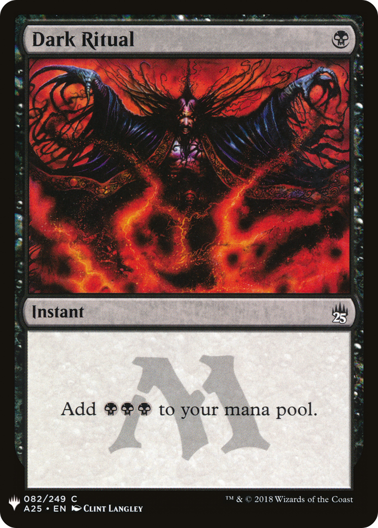 Dark Ritual (A25) (LIST-082) - The List