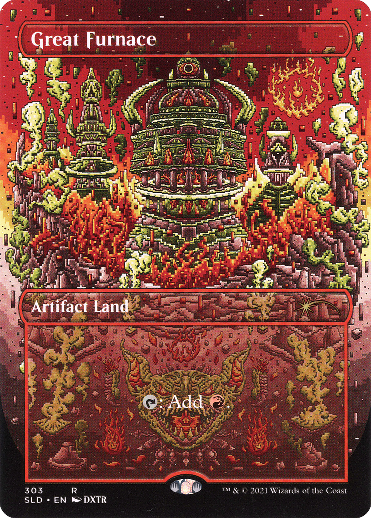Great Furnace (SLD-303) - Secret Lair Drop (Borderless)