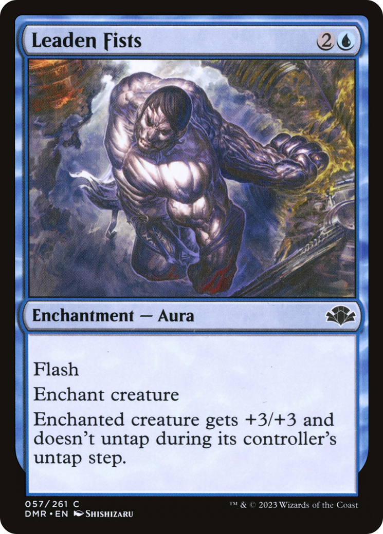 Leaden Fists (DMR-057) - Dominaria Remastered Foil