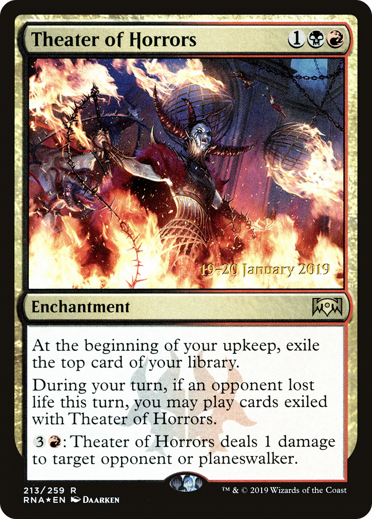Theater of Horrors (PRE-213) - Ravnica Allegiance Promos Foil