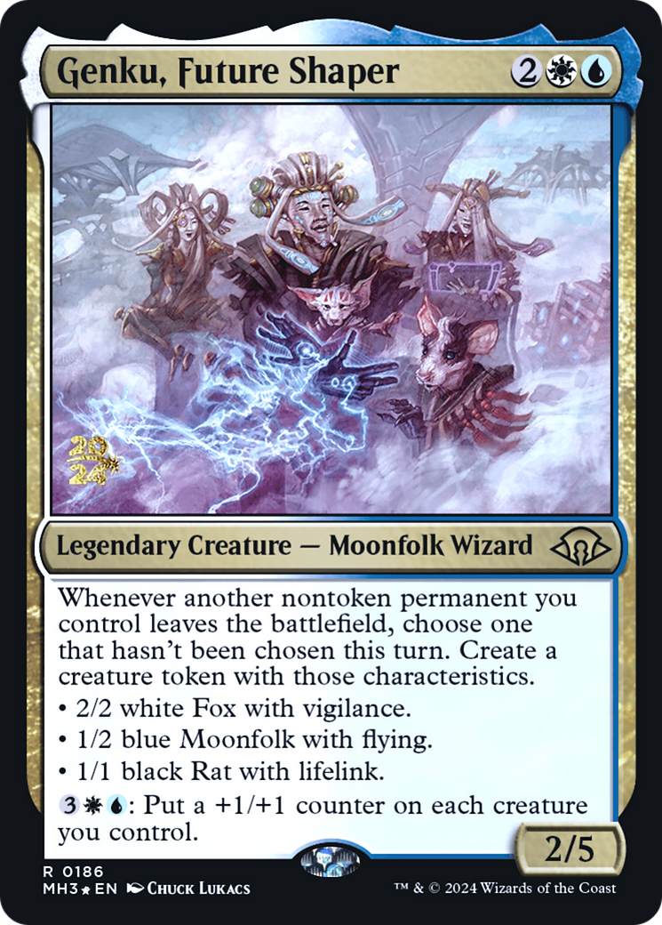 Genku, Future Shaper (PRE-186) - Modern Horizons 3 Promos Foil