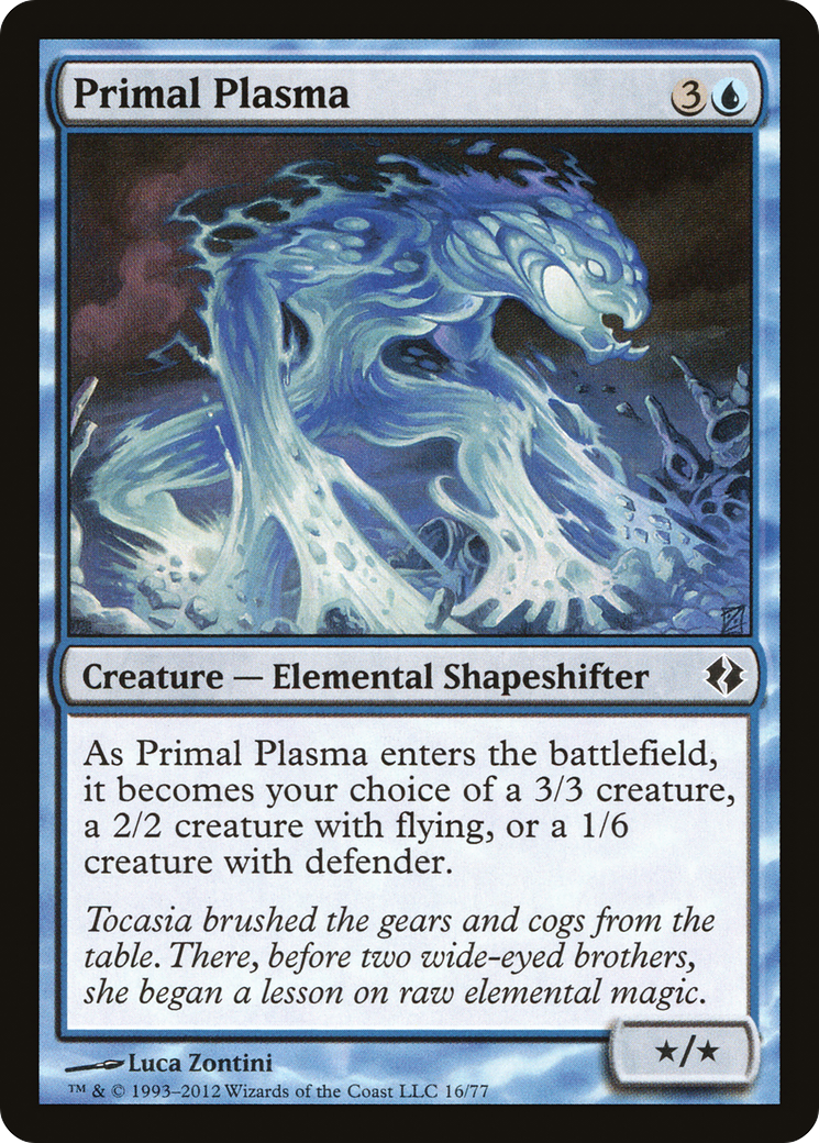 Primal Plasma (DDI-016) - Duel Decks: Venser vs. Koth