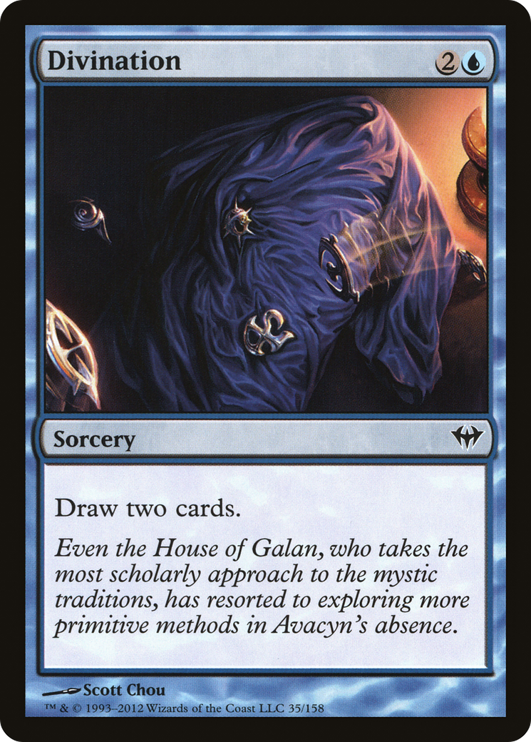 Divination (DKA-035) - Dark Ascension Foil