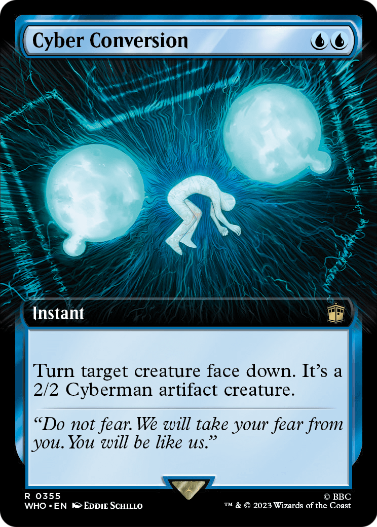 Cyber Conversion (Extended Art) (WHO-355) - Doctor Who: (Extended Art)