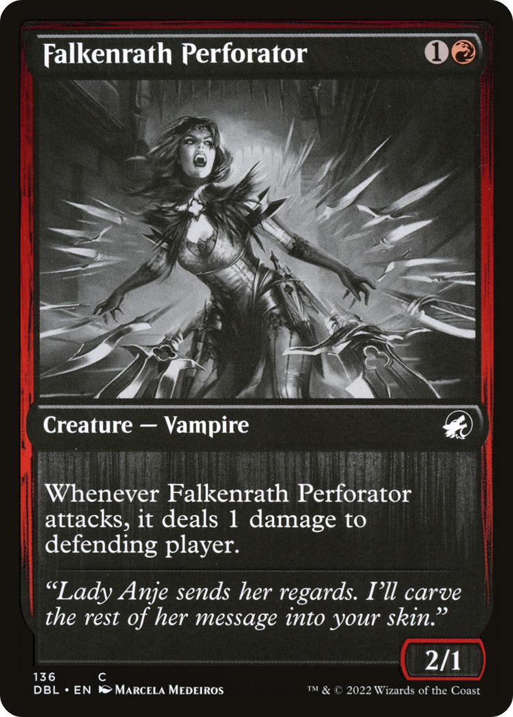 Falkenrath Perforator (DBL-136) - Innistrad: Double Feature