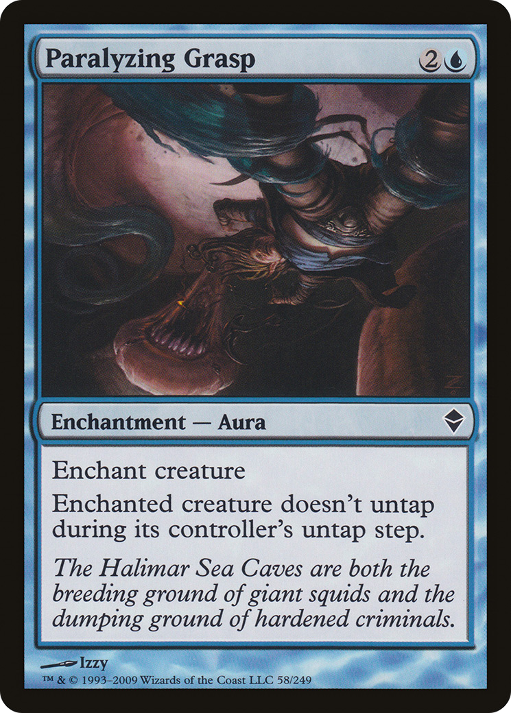 Paralyzing Grasp (ZEN-058) - Zendikar