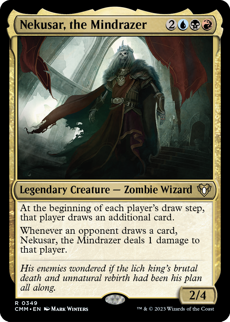 Nekusar, the Mindrazer (CMM-349) - Commander Masters