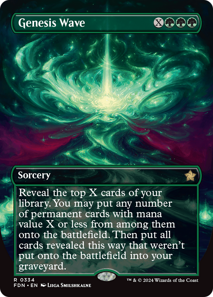 Genesis Wave (Borderless) (FDN-334) - Foundations