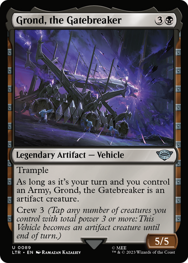Grond, the Gatebreaker (LTR-089) - The Lord of the Rings: Tales of Middle-earth