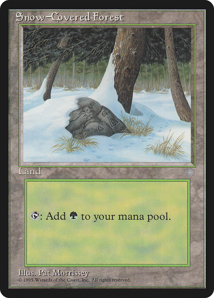 Snow-Covered Forest (ICE-347) - Ice Age