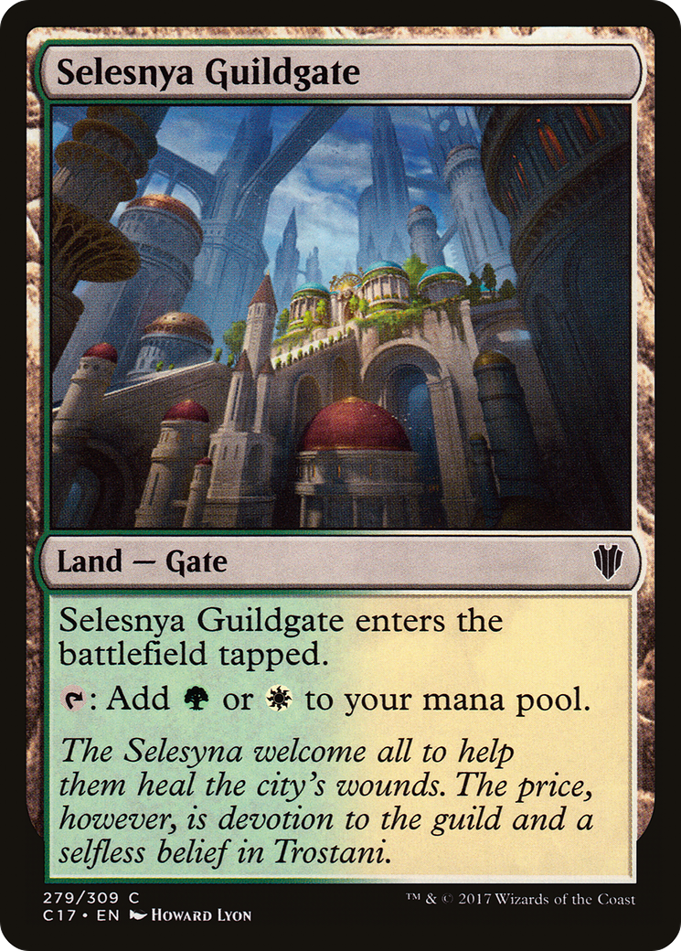 Selesnya Guildgate (C17-279) - Commander 2017