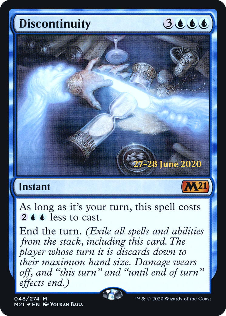 Discontinuity (PRE-048) - Core Set 2021 Promos Foil