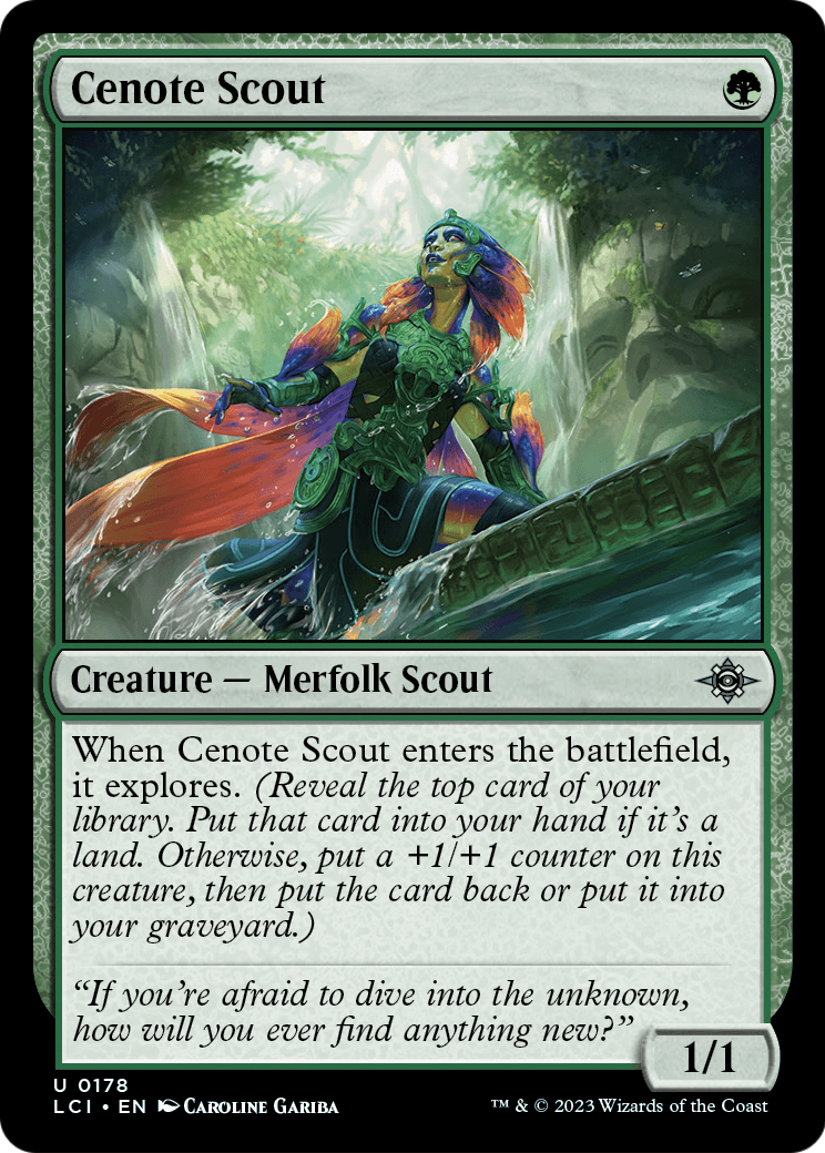Cenote Scout (LCI-178) - The Lost Caverns of Ixalan