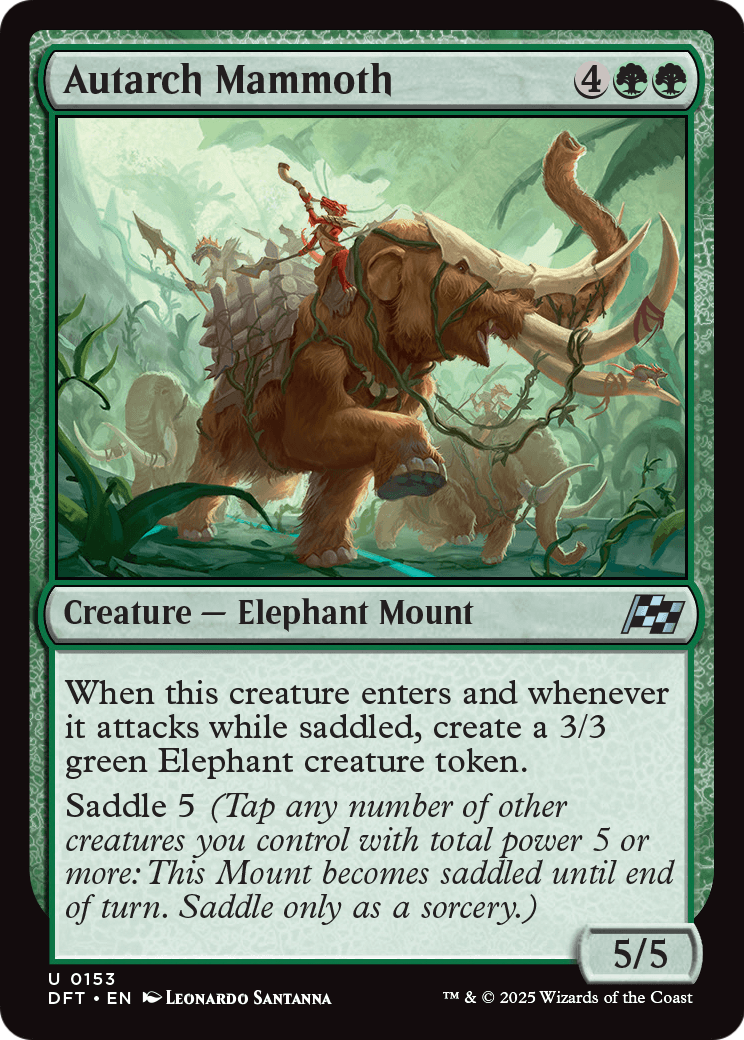 Autarch Mammoth (DFT-153) - Aetherdrift