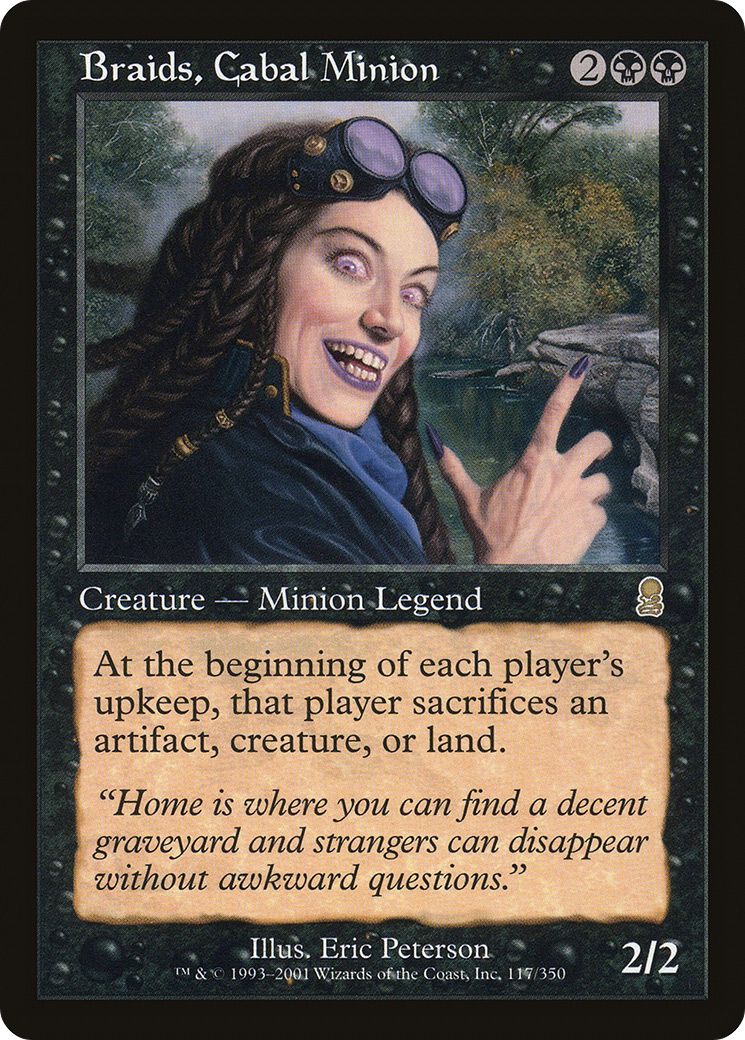 Braids, Cabal Minion (ODY-117) - Odyssey