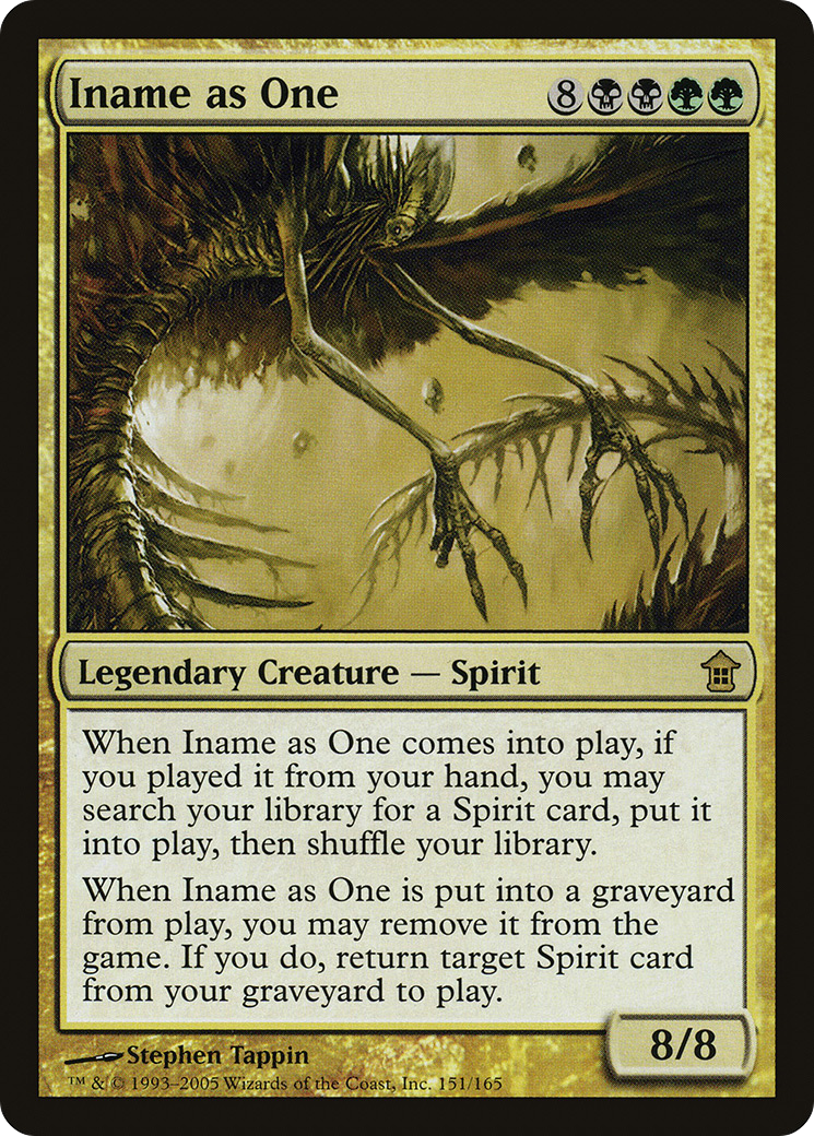 Iname as One (SOK-151) - Saviors of Kamigawa Foil