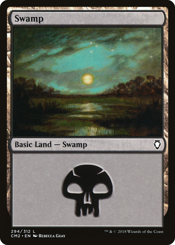 Swamp (294) (CM2-294) - Commander Anthology Volume II