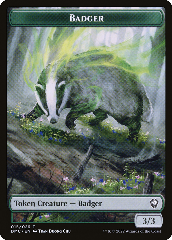 Badger (TDMU-015) - Dominaria United Tokens