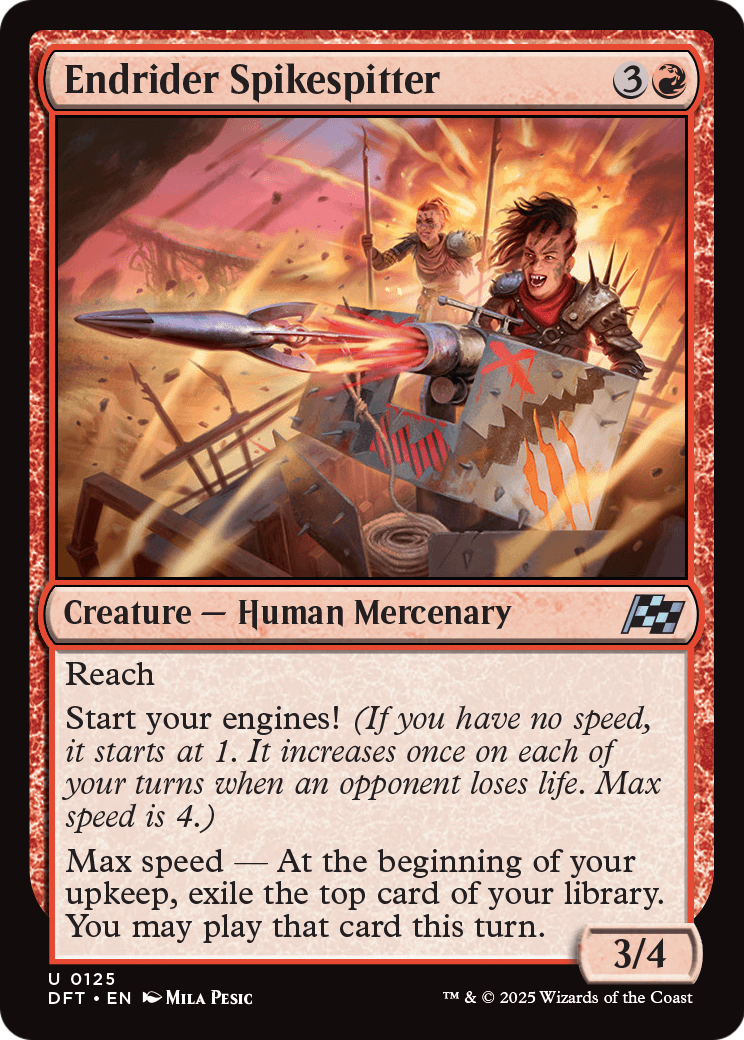 Endrider Spikespitter (DFT-125) - Aetherdrift Foil