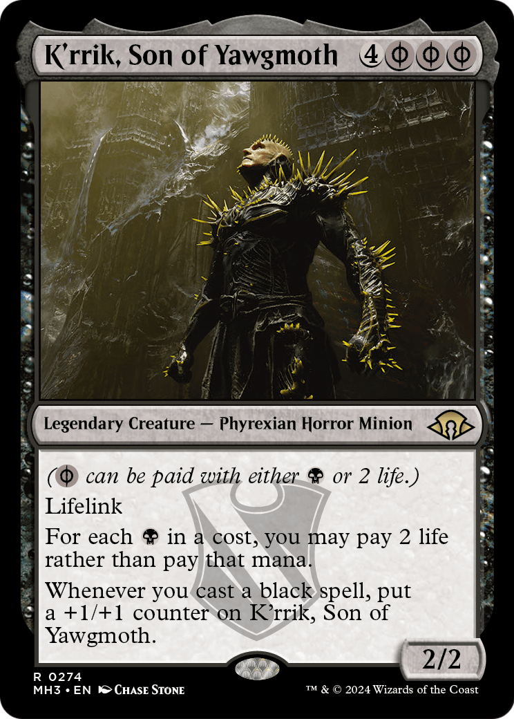 K'rrik, Son of Yawgmoth (MH3-274) - Modern Horizons 3