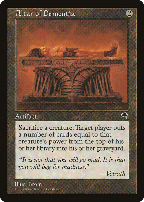 Altar of Dementia (TMP-276) - Tempest