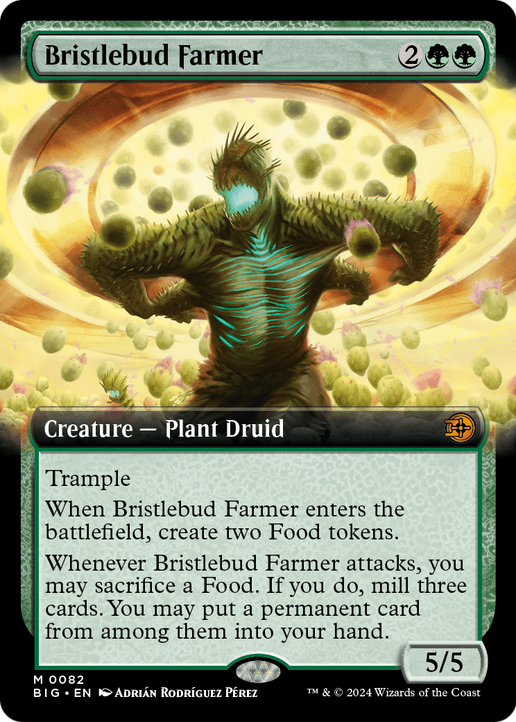 Bristlebud Farmer (Extended Art) (BIG-082) - The Big Score: (Extended Art) Foil