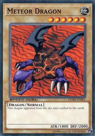 Meteor Dragon (DEM6-EN001) - Speed Duel Demo Deck 2020 Unlimited