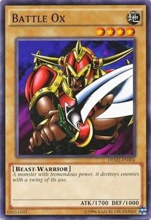 Battle Ox (DEM6-EN004) - Speed Duel Demo Deck 2020 Unlimited