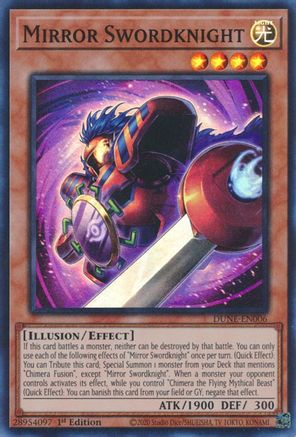 Mirror Swordknight (DUNE-EN006) - Duelist Nexus 1st Edition