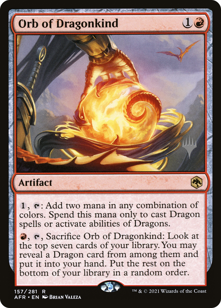 Orb of Dragonkind (PPAFR-157) - Adventures in the Forgotten Realms Promos